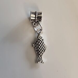 FISH  Charm for European Style Bracelets Tibeten alloys